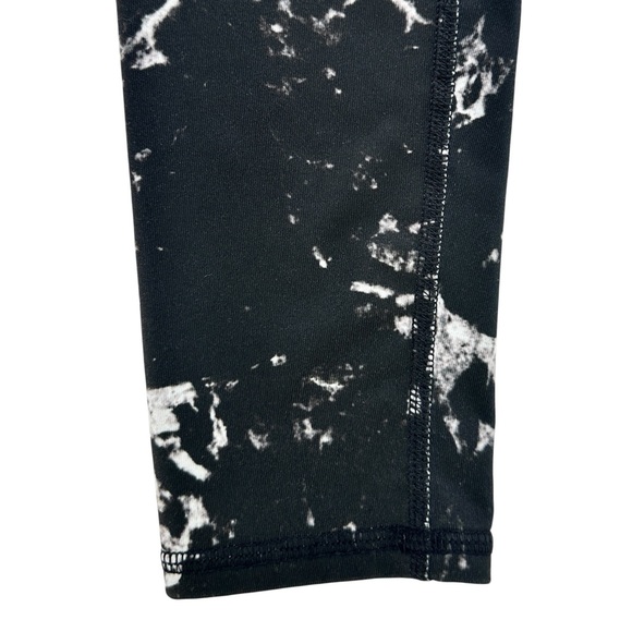 ALO Yoga Black & White Abstract Print Leggings Yoga Pants sz S - Picture 4 of 7